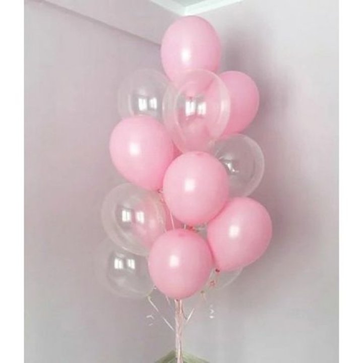 Облако шаров "Пур-пур" в Новосибирске