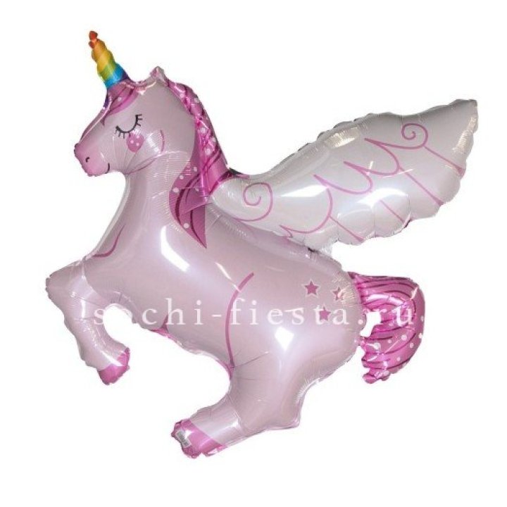 Фольгированный шар "Единорог" в Новосибирске