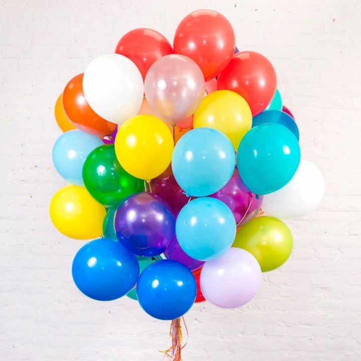 Облако шаров иксель №1 в Новосибирске