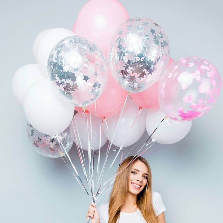 Гелиевый шар в Новосибирске