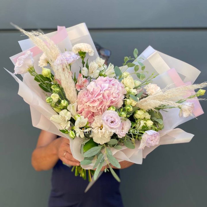 Гортензия "Пинк флоид" в Новосибирске