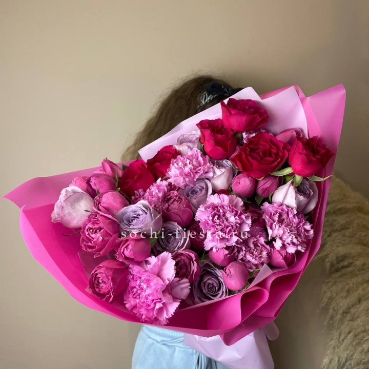  Букет "Фламенко" в Новосибирске