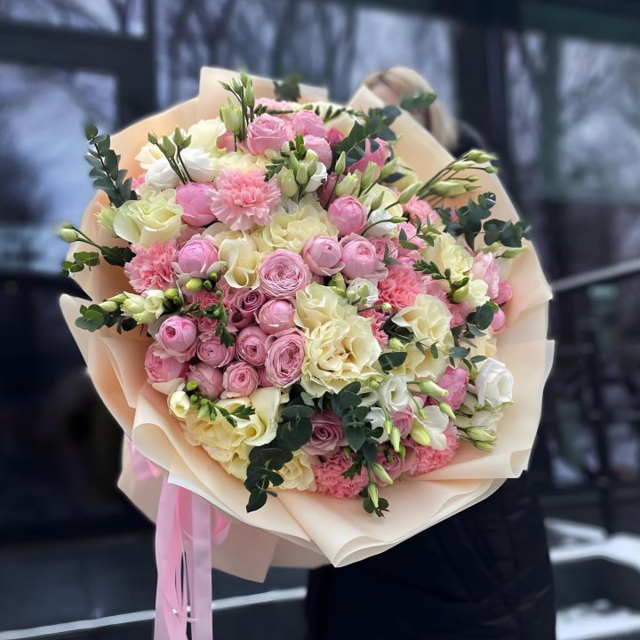 Авторский букет "Кристин" в Новосибирске