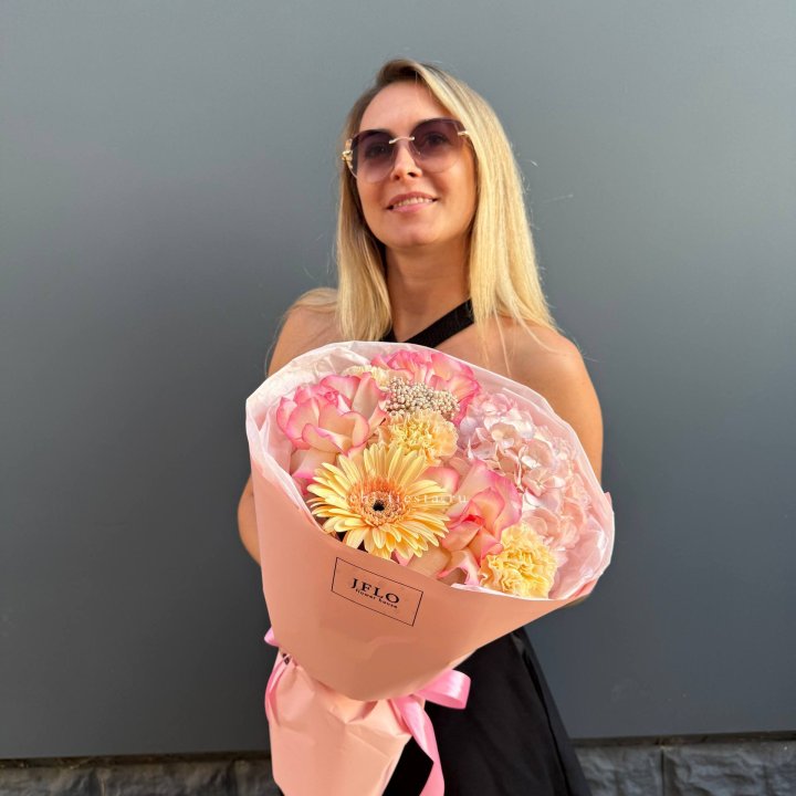  Букет  "Солнышко" в Новосибирске