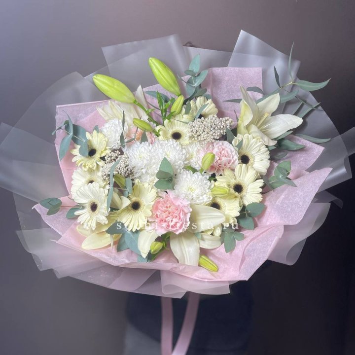 Букет "Нежная савана" в Новосибирске
