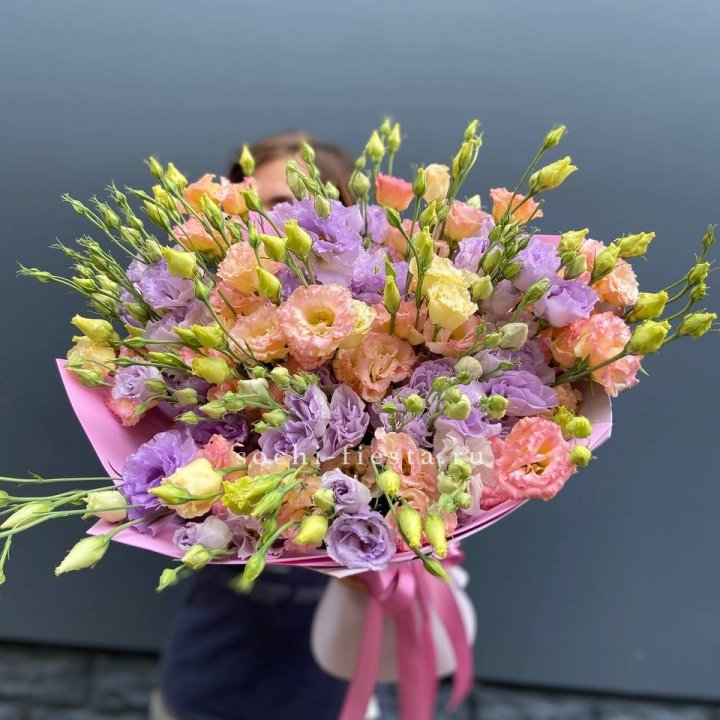 Букет эустом №2  в Новосибирске
