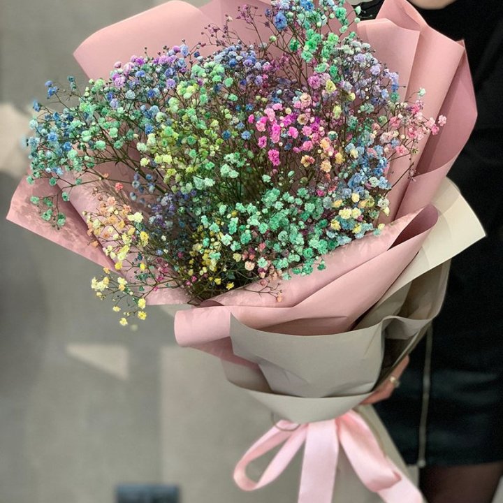 Букет гипсофил №3 в Новосибирске