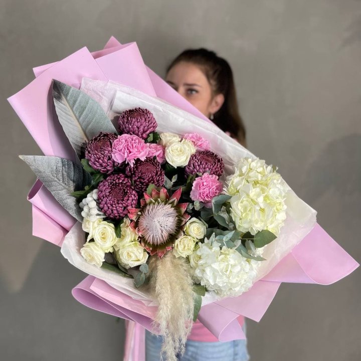 Дизайнерский букет №17 в Новосибирске