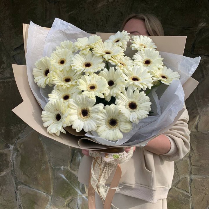 Букет голландских гербер "Шейн"" в Новосибирске