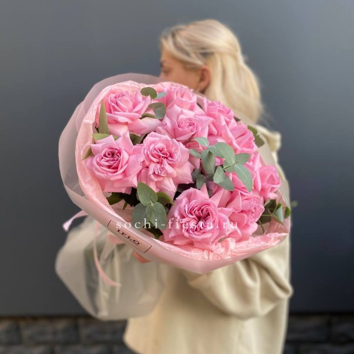 Букет роз "Минифу-2" в Новосибирске