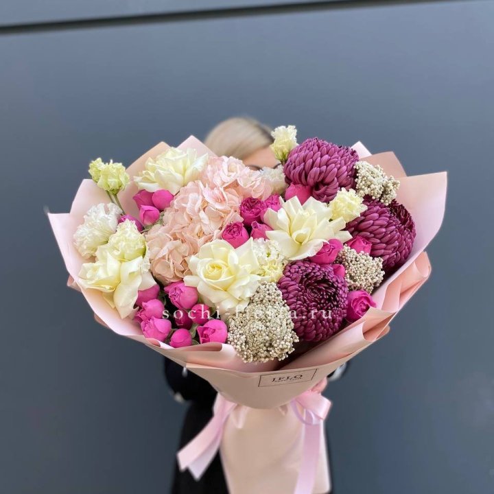 Букет "Любящее сердце" в Новосибирске