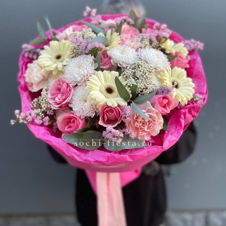 Букет "Нежное послание" в Новосибирске