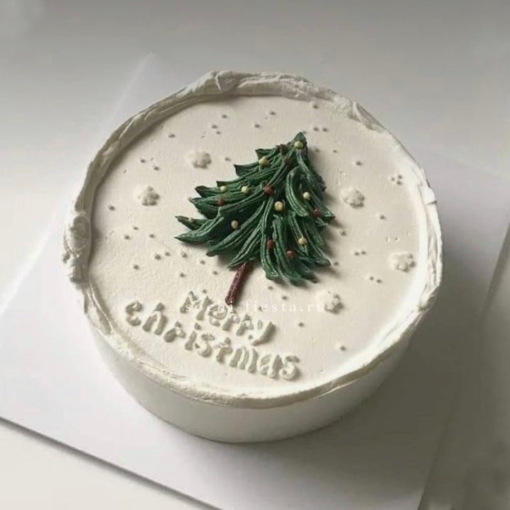 Бенто-торт "С Рождеством" в Новосибирске