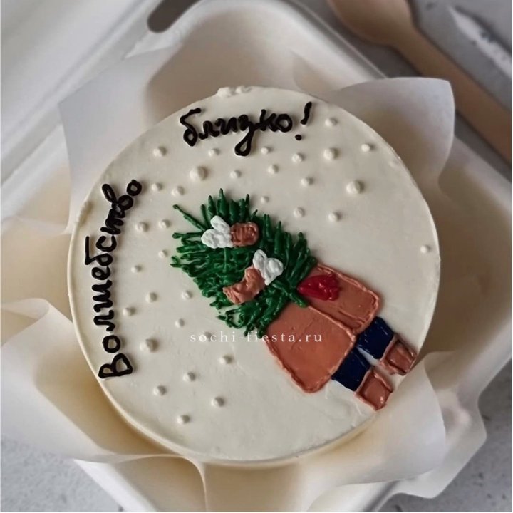 Бенто-торт "Волшебство близко" в Новосибирске