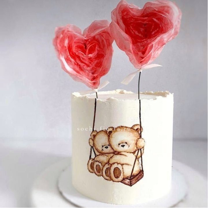 Торт "Love YOU" в Новосибирске