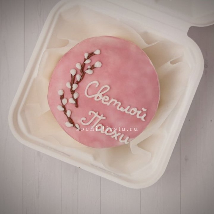 Бенто-торт "Светлой Пасхи"  в Новосибирске