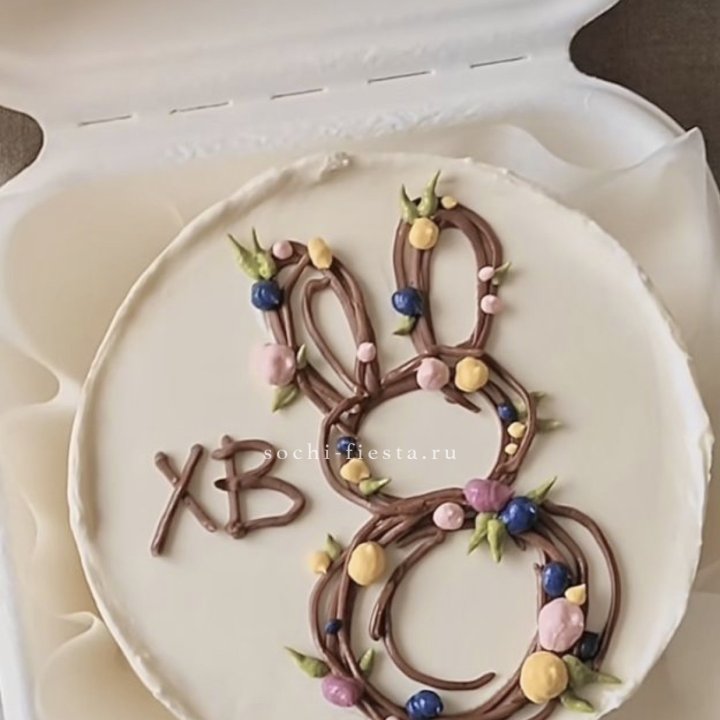 Бенто-торт ХВ зайка  в Новосибирске