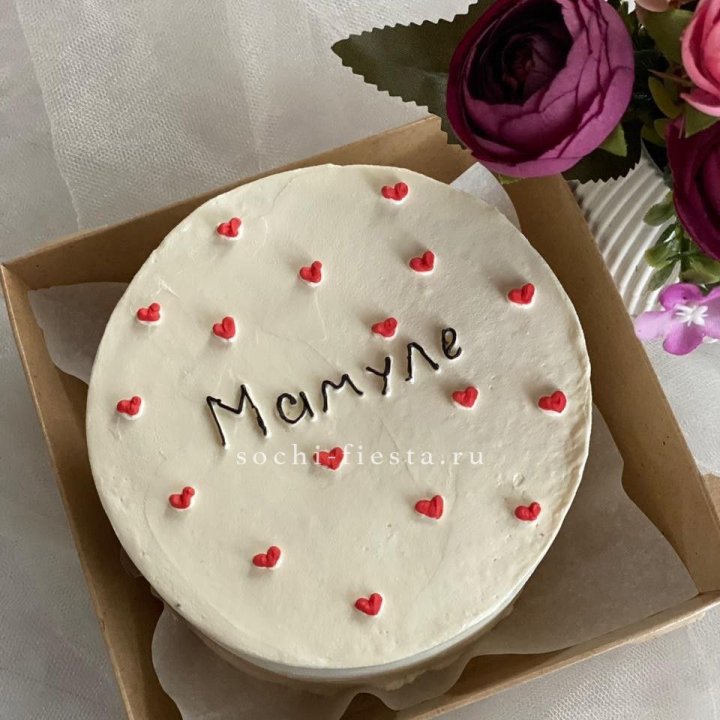 Бенто-торт "Мамуле" в Новосибирске