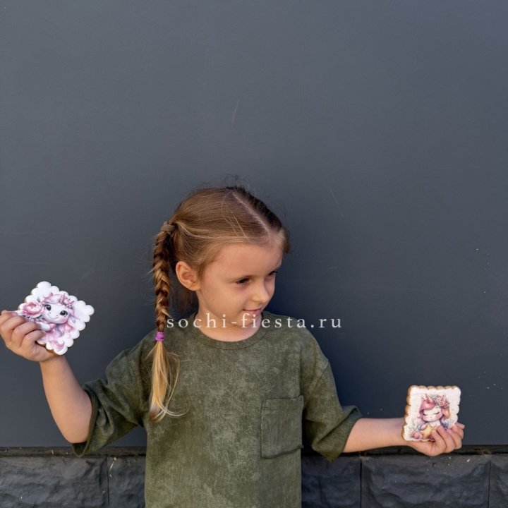 Имбирный пряник Единорог в Новосибирске