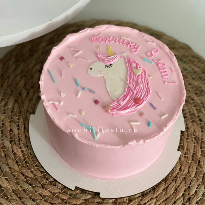 Бенто-торт "Пончику ... лет"  в Новосибирске