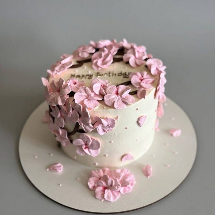 Бенто-торт "С днём рождения..." в Новосибирске