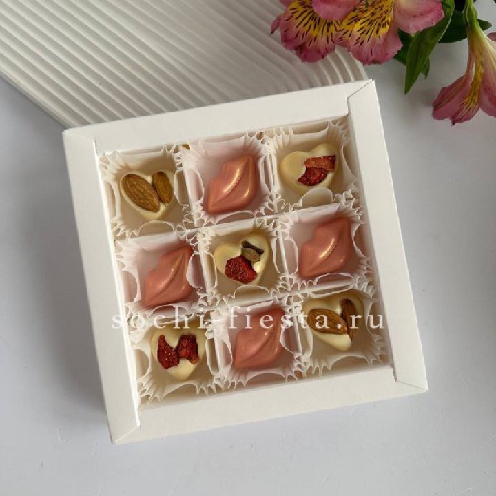 Набор бельгийских конфет ручной работы в Новосибирске