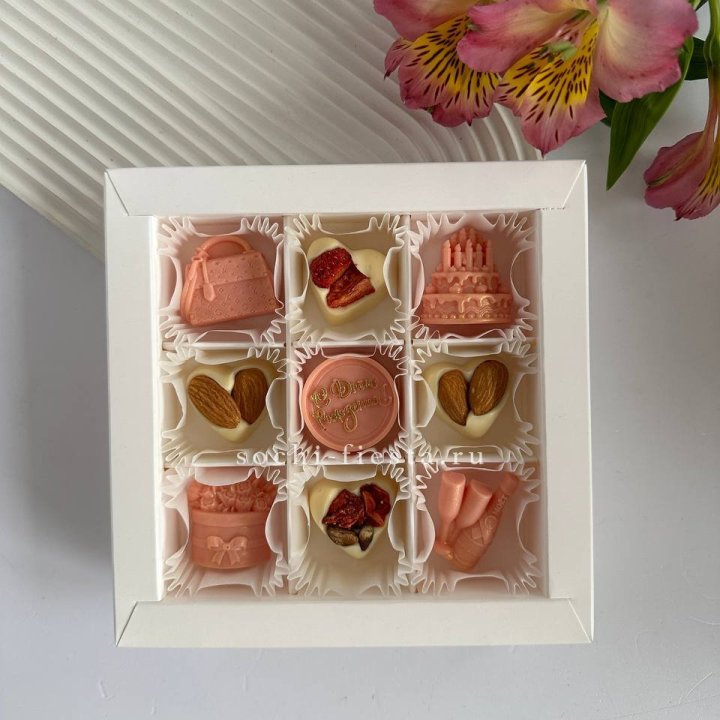 Конфеты из шоколада День Рождение в Новосибирске