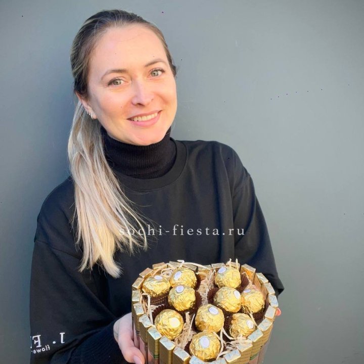 Шоколадный набор Сердце в Новосибирске