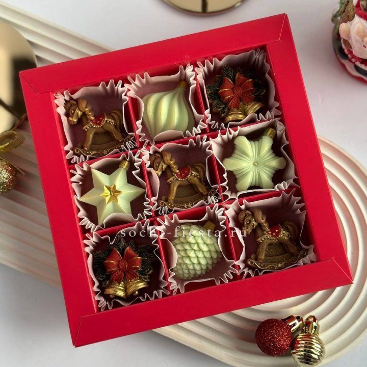 Бельгийский шоколад шары №2 в Новосибирске