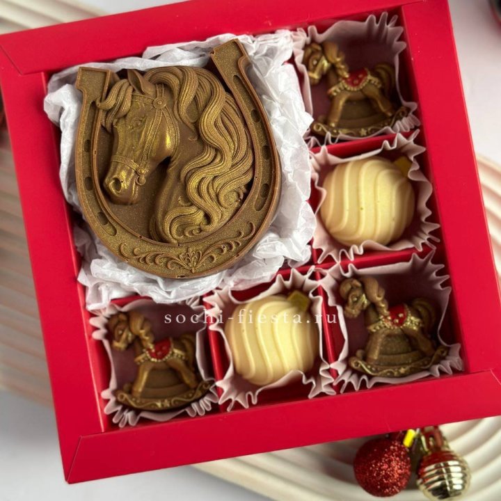 Бельгийский шоколад подкова в Новосибирске