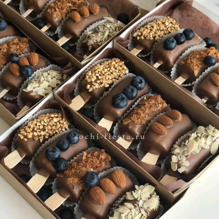 Набор бананов в шоколаде №4 в Новосибирске