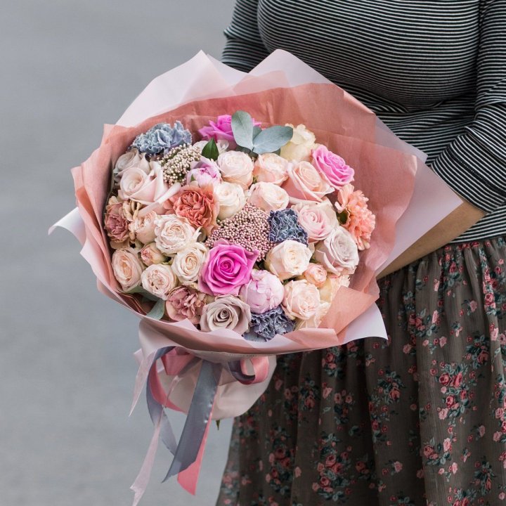 Дизайнерский букет №4 в Новосибирске