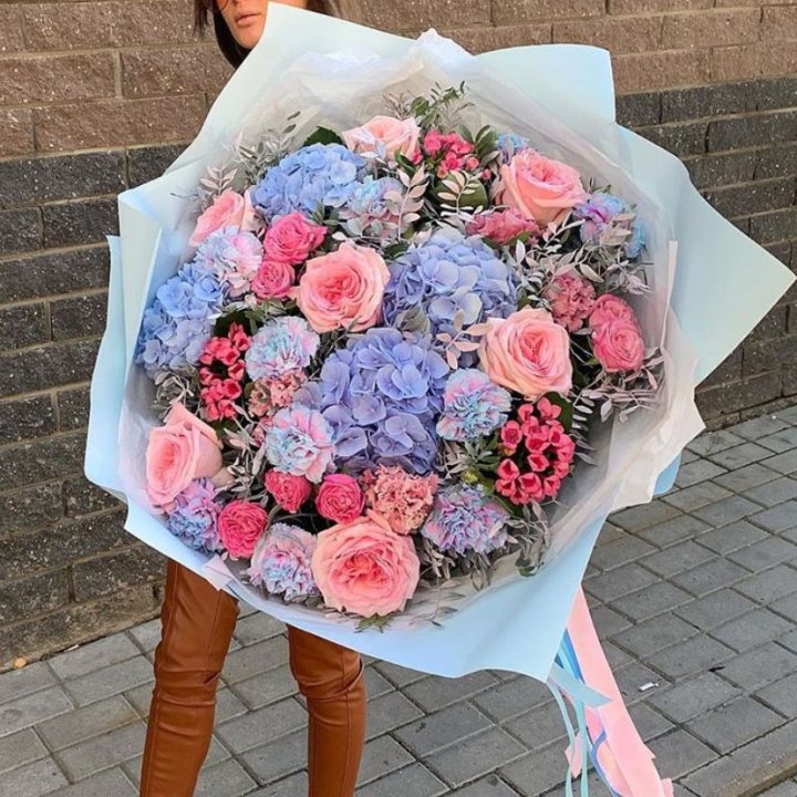 Макси-букет "Блюберри" в Новосибирске