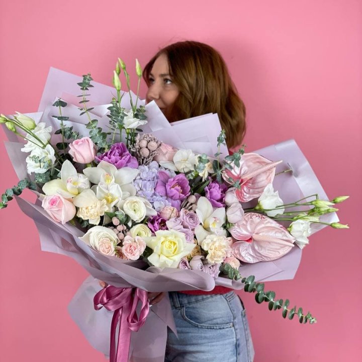 Дизайнерский букет "Вероника" в Новосибирске