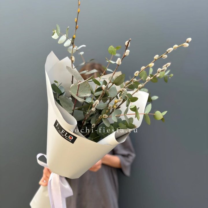 Букет Вербы и Эвкалипта в Новосибирске