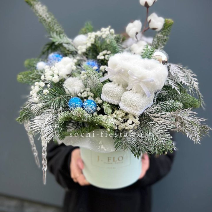 Новогодний бокс "Ботс блю" в Новосибирске