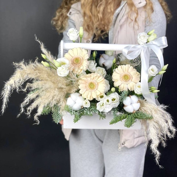 Композиция "мери крисмас бокс 2" в Новосибирске