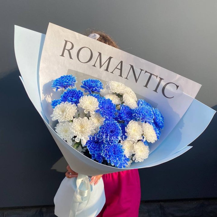 Букет кустовых хризантем  в Новосибирске