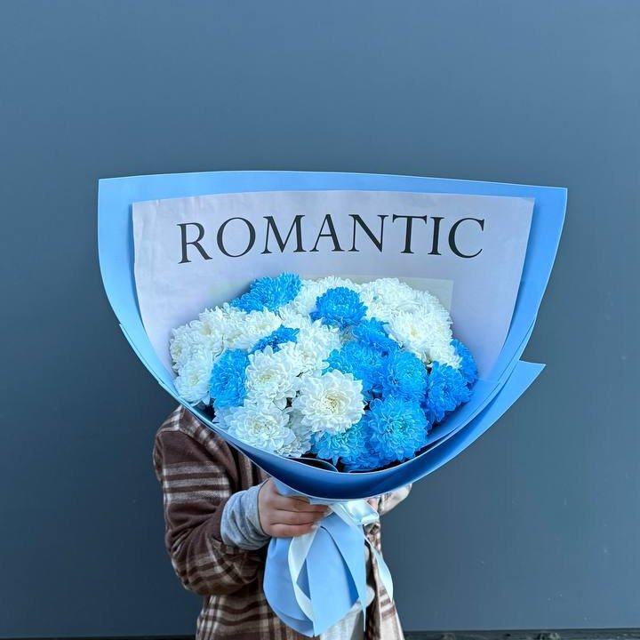 Дуо хризантем в Новосибирске