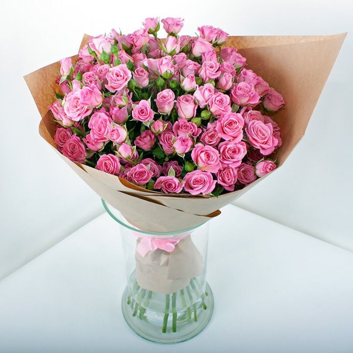 15 кустовых роз в Новосибирске