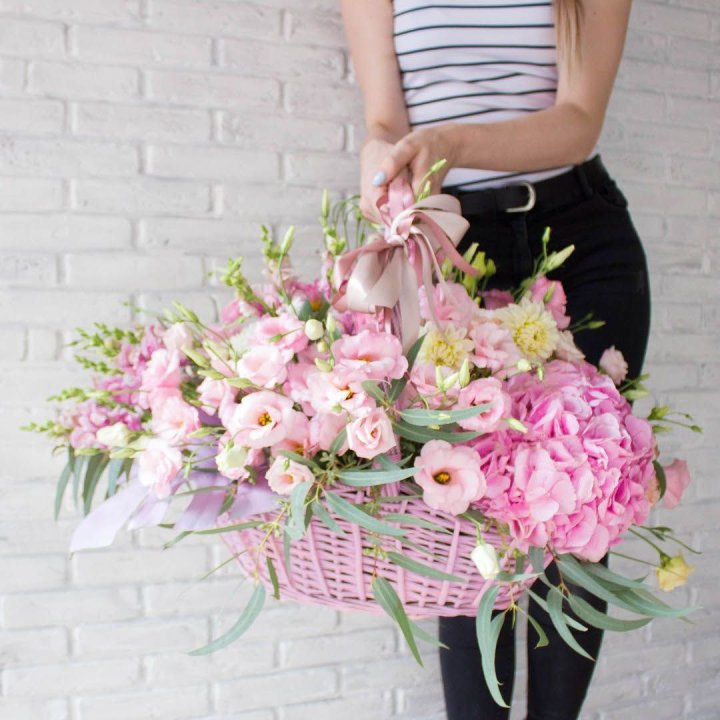 Авторская корзина №6 с доставкой в Новосибирске