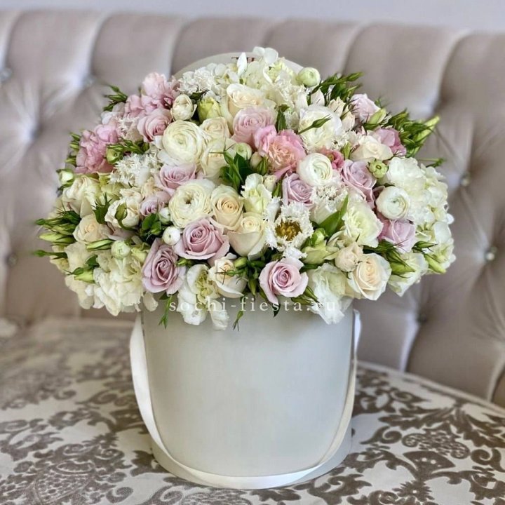 Цветочный бокс "Ловинг" в Новосибирске