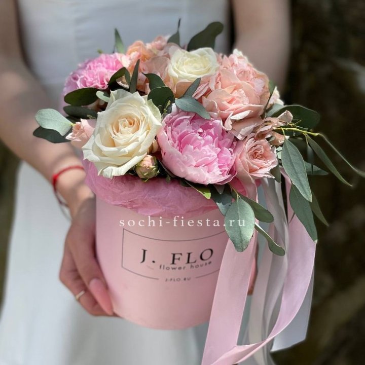 Цветочный бокс Mini №1 в Новосибирске