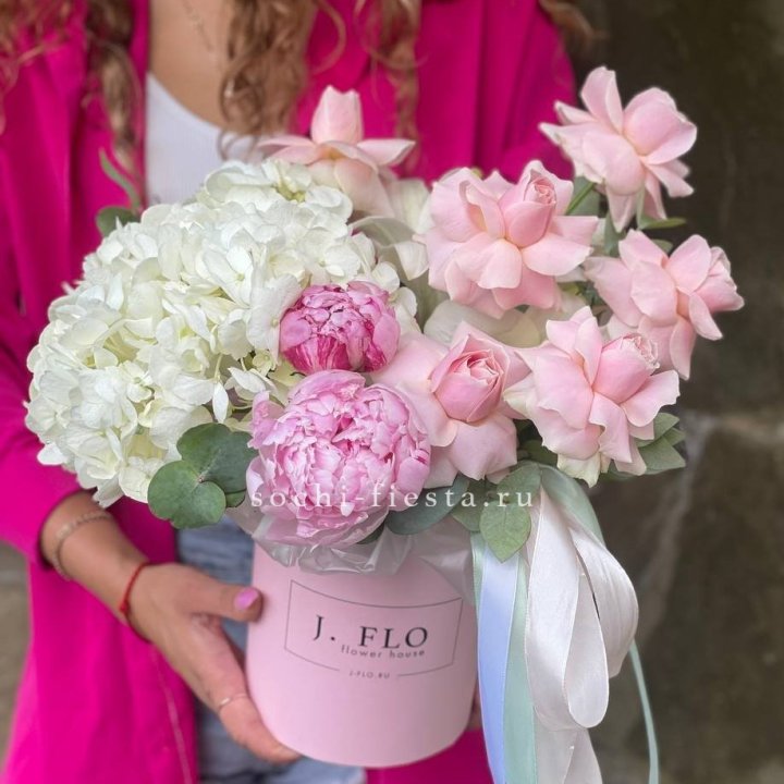 Цветочный бокс Mini №2 в Новосибирске