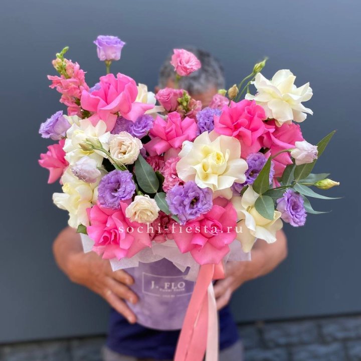 Цветочный бокс "Сиона" в Новосибирске