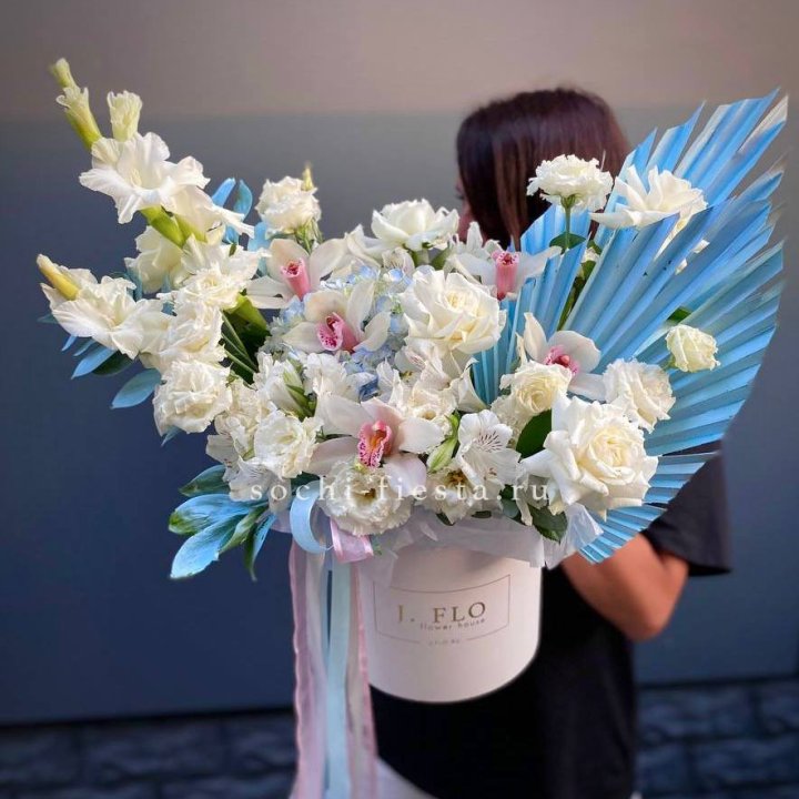 Цветочный бокс №3 в Новосибирске