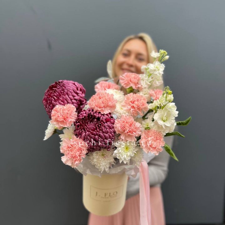 Цветочный бокс №4 в Новосибирске