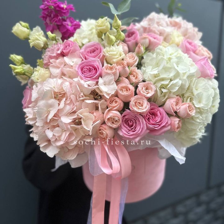 Цветочный бокс №2 в Новосибирске