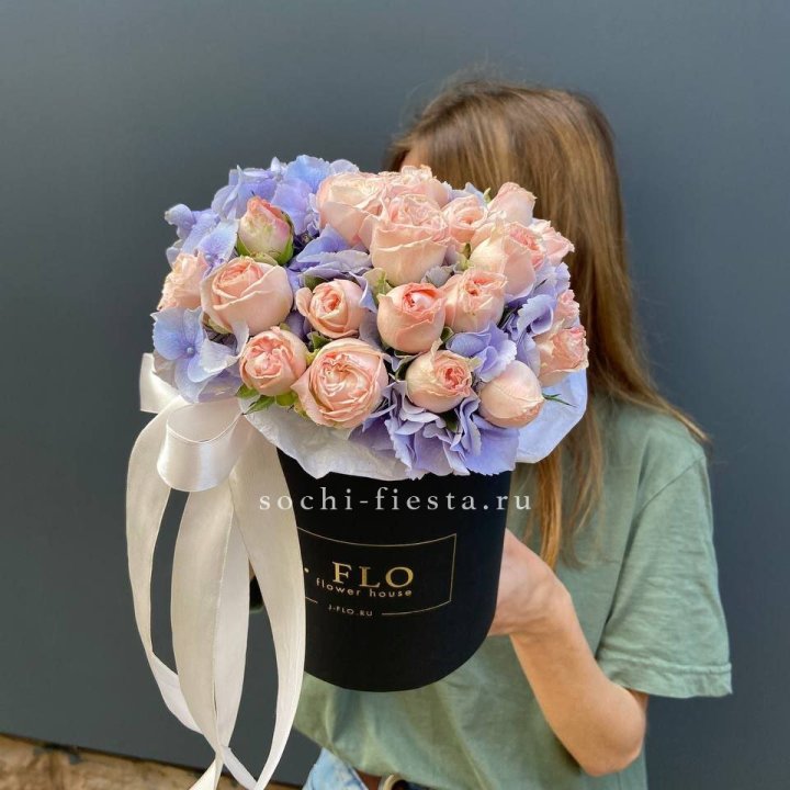 Бокс бомбастик и гортензия в Новосибирске