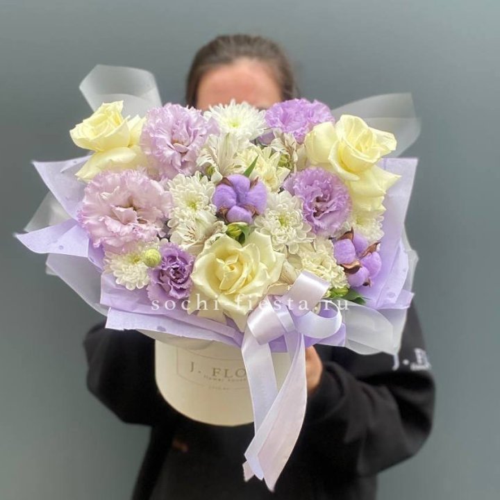 Цветочная композиция "Сминк" в Новосибирске